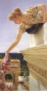 Alma-Tadema, Sir Lawrence God speed oil on canvas